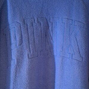 Victoria's Secret Blue PINK Pullover Sweatshirt